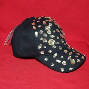 Something Special Womens Jewel Cap Bling Hat